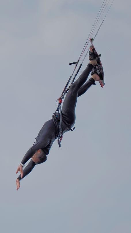 Deadman beim Kitesurfen
